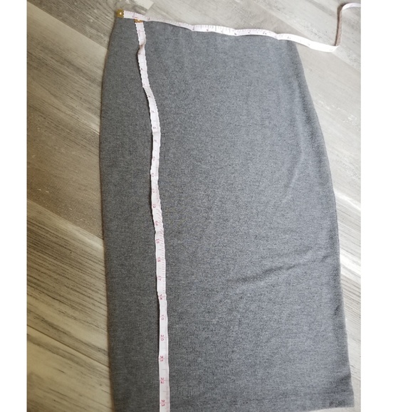 Forever 21 - Gray Stretch Pencil Skirt - Picture 4 of 5